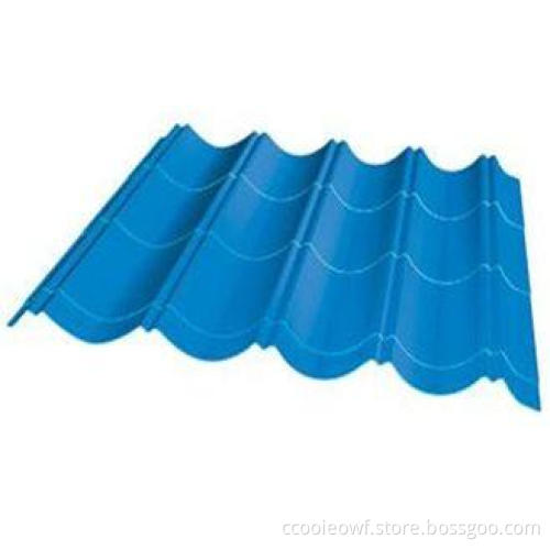 high strength metal roofing sheets Color Steel Tile 828mm w
